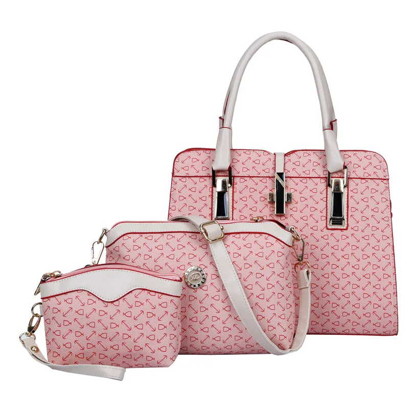 

2020 Spring New Style Europe And America Fashion Trend Bone Pattern WOMEN'S Bag Shoulder Diagonal Collapse Different Size Bags