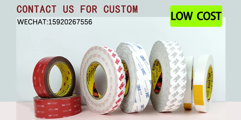 3M Transparent Silicone Double Sided Tape Sticker No Traces High Strength Nano magic Tape Clear Acrylic Foam Waterproof Adhesive