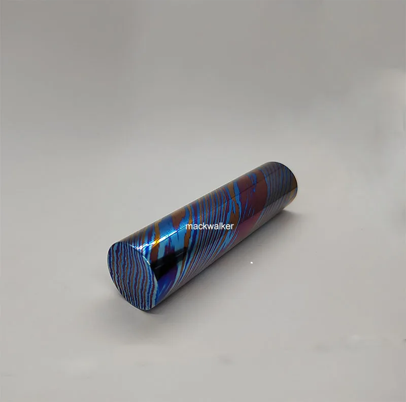 ティマスカス・シリンダーロッド (チタン合金製ダマスカス) Timascus