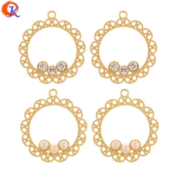 

Cordial Design 100Pcs 26*29MM Jewelry Accessories/Earrings Charms/Hand Made/Round Shape/DIY Making/Pendant/Earring Findings