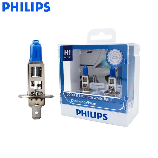 Philips Diamond Vision 9003 Hb2 H4 12v 60/55w P43t 12342dvs2 5000k