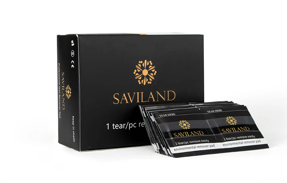 SAVILAND 200 шт./компл. гель для снятия лака для ногтей Обертывания Легкий Быстрый очиститель инструменты для ногтей гель лак для ногтей, маникюр Дизайн маникюрный набор