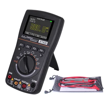 

2 In 1 Digital Display Oscilloscope Multimeter Professional With Backlit Electronic Test 2.4inch Color Screen DIY 1MHz Bandwidth
