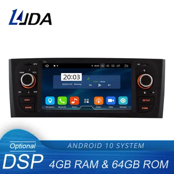

LJDA Android 10.0 Car Multimedia Player For Fiat Grande Punto Linea 1 Din Car Radio GPS Navigation Stereo Octa Cores Autoaudio