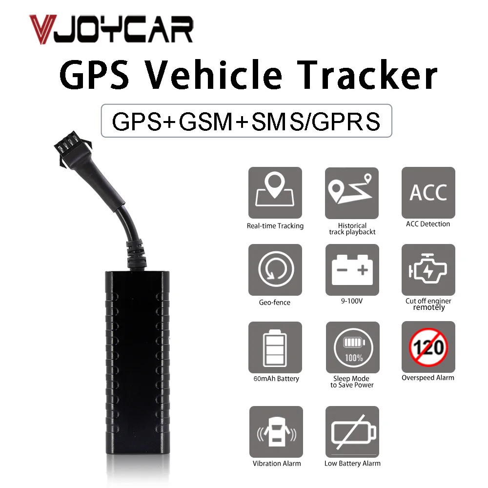 Rastreador GPS para vehículos, sin suscripción, antirrobo, GSM, SMS, GPRS,  dispositivo de seguimiento GPS para automóviles, accesorios de