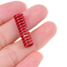 Yeni 8mm x 20mm kırmızı orta yük sıkıştırma yayı yükleme kalıp kalıp bahar iç çapı 4mm