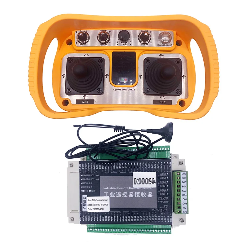 US $1.930.50 Q9000 Special Customized Joystick Tv Transmitter And Receiver Remote Control For Tower Cranes