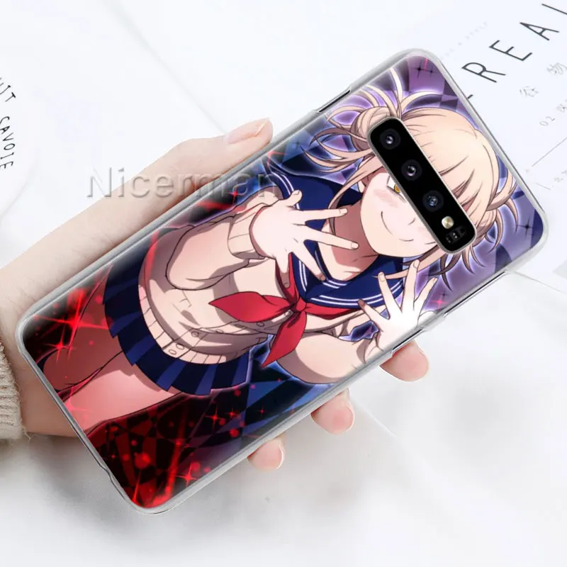 Чехол для телефона My hero Academy Himiko Toga для samsung Galaxy S10e S10 Plus S8 S9 Note 10 Plus 8 9 S6 S7 Edge Твердый Чехол