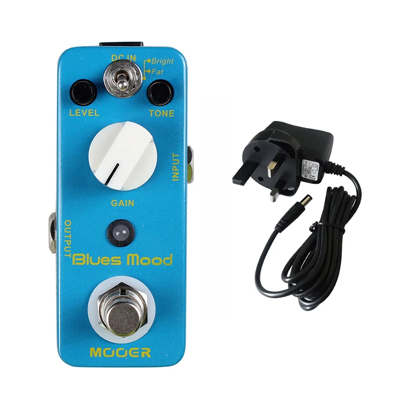 MOOER MBD2 Blues Mood Guitar Pedal Blues Style Overdrive Guitar