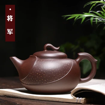 

original mine purple clay pot, famous artist, hand-made gifts, household tea pot, tea set, purple clay general pot