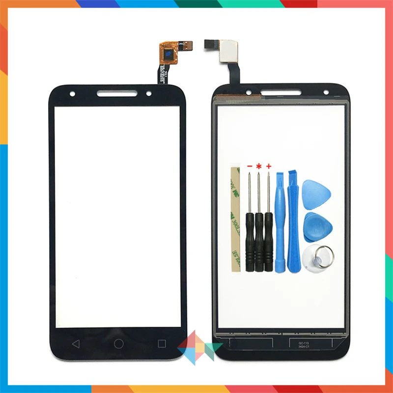 Высокое Качество 5," для Alcatel One Touch U5 5044D 5044I 5044 T 5044Y OT5044 сенсорный экран дигитайзер Переднее стекло объектив сенсорная панель