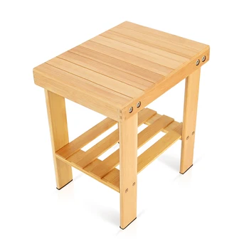 

Multi-function Solid Wood Shoe Bench Stool Children Adult Stool Living Room Home Small Bench Sofa Tea Table Chair On-Slip