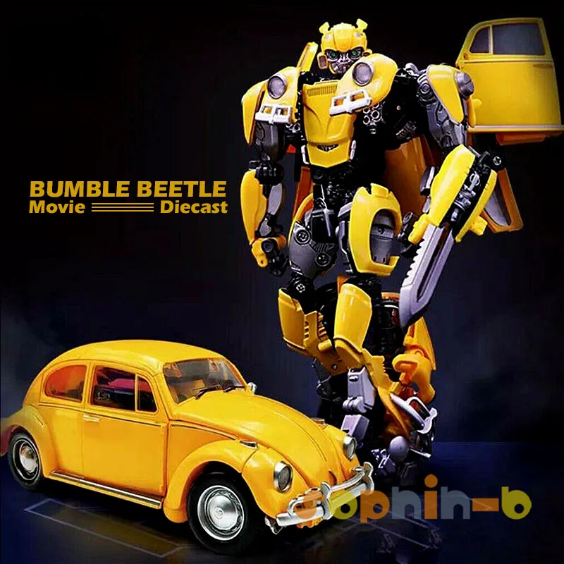 Трансформированный черный мамба SS18 Bumble Beetle увеличить фильм версия Bee Hornet робот