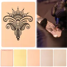 Micro-Blading Microblading Tattoo Skin Body Art Latex Practice Fake Skin Silicone Leather Practice Skin Blank Pads