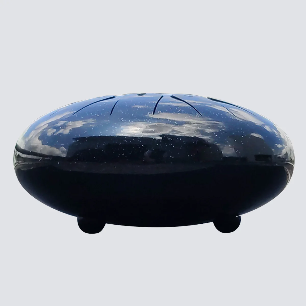 AS TEMAN TANK DRUM HANDPAN INSTRUMENT C MINOR STARRY SKY SERIES BLACK STEEL TONGUE DRUM WITH GIFT SUITABLE IN US