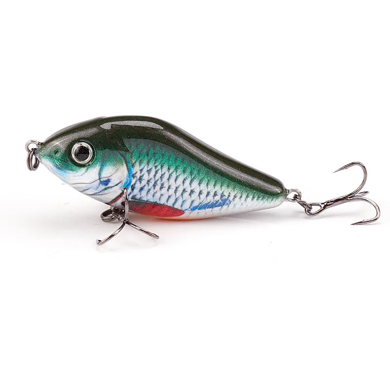 Leurre dur 6cm 10g flottant Jerkbait pêche brochet truite bar perche
