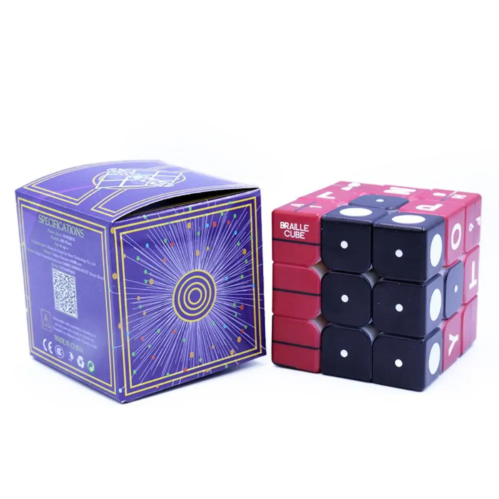 MeterMall 3x3x3 на основе распознавания волшебный куб головоломка игрушка для детей слепой человек