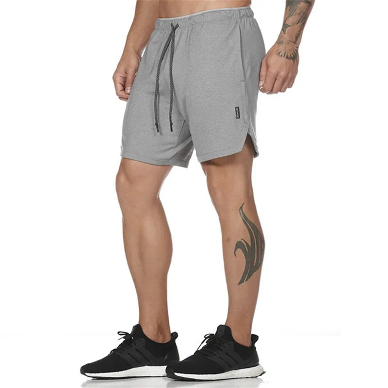 

4XL Men Security Shorts Men's Leisure Shorts Quick Drying Cool Gym Shorts Built-in Pockets Hips Hiden Zipper Pockets Plus Size