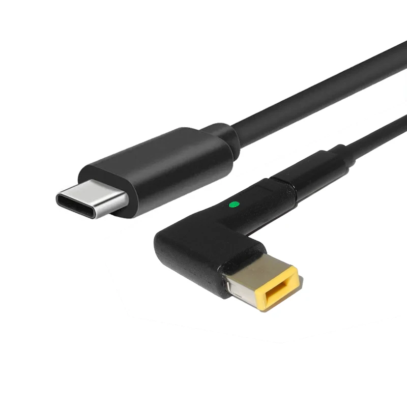 Удлинительный кабель USB Type-C удлинитель провода шнур с разъемом C на квадратный