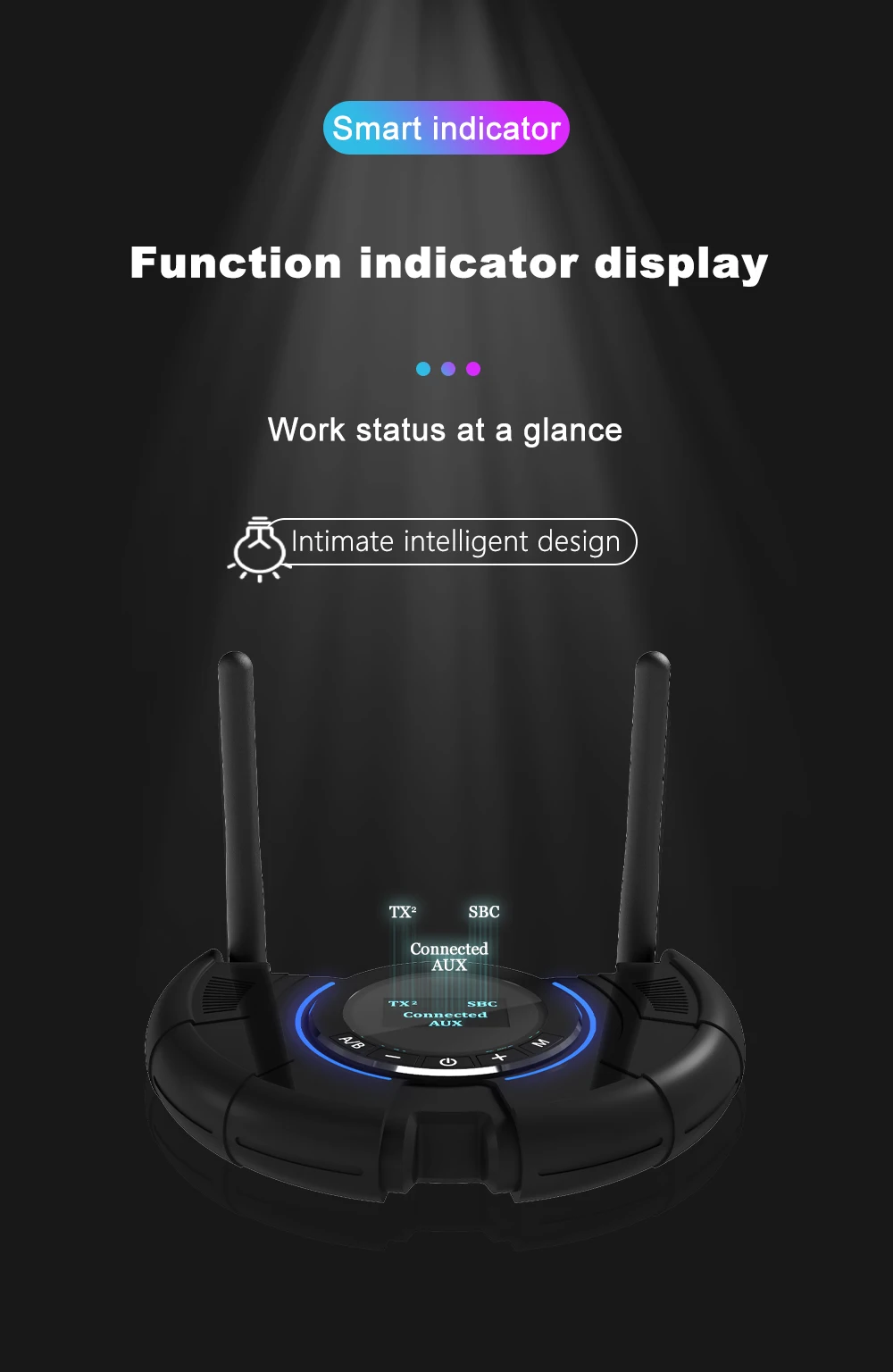 100m de longa distância bluetooth transmissor receptor