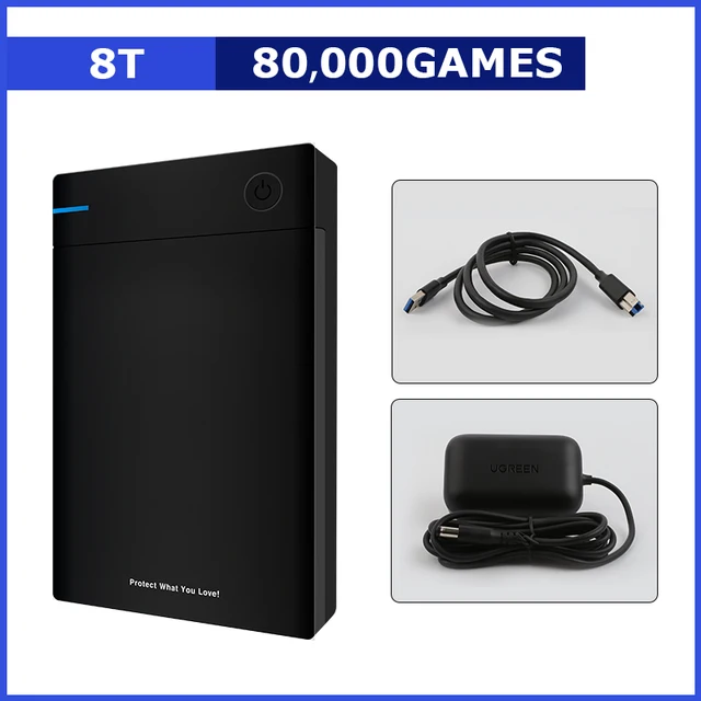 een ornament Corporation 12T Hyperspin Externe Harde Schijf Met 100000 + Retro Games Voor PS3/PS2/PS1/Psp/ss/X  Box/Game Cube/Wii Draagbare Hdd Voor Windows|Videogameconsoles| - AliExpress