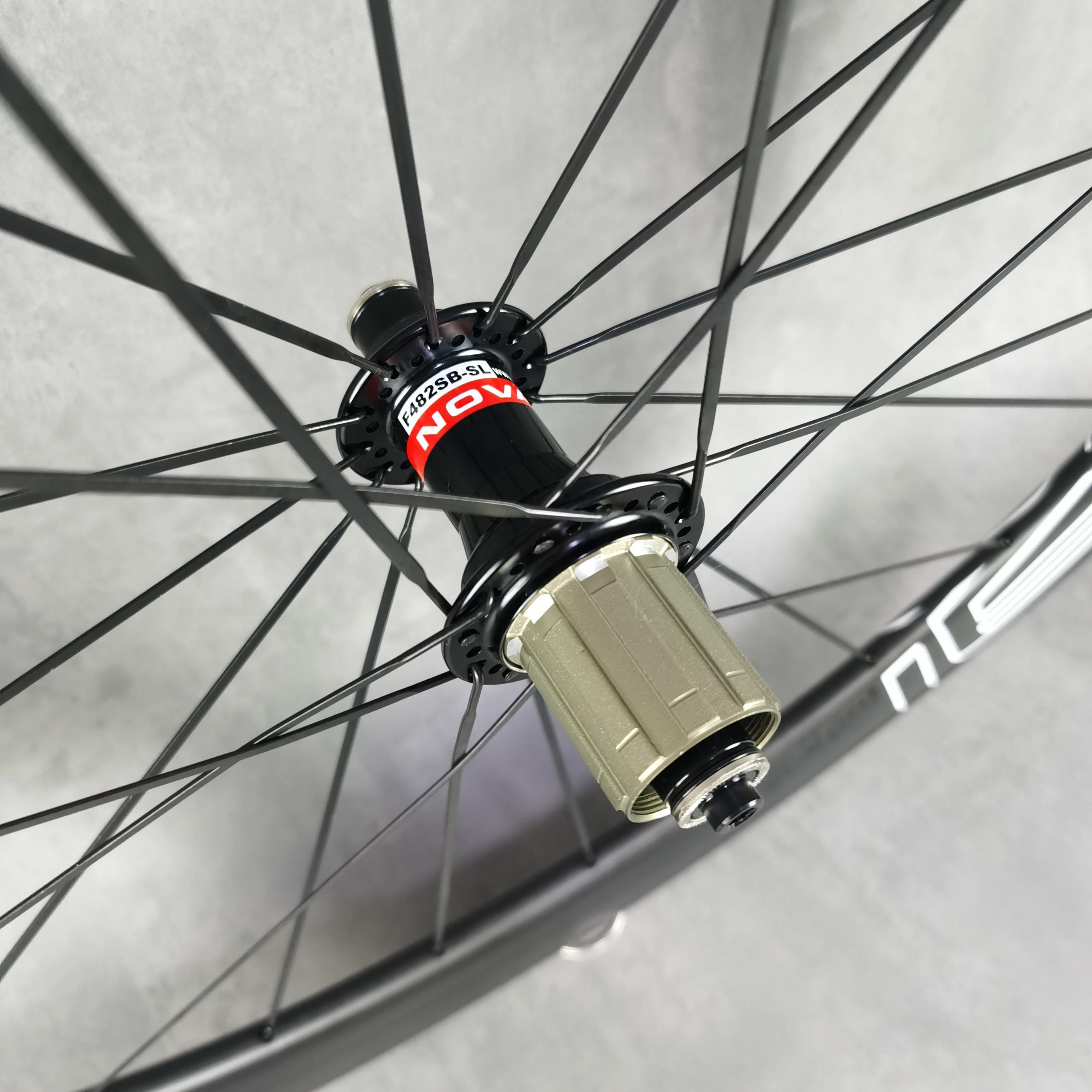 700C 60mm depth Road carbon wheelset clincher/tubular U-shape rim UD matte customize ROV AL CLX60 logo novatec/powerway hub