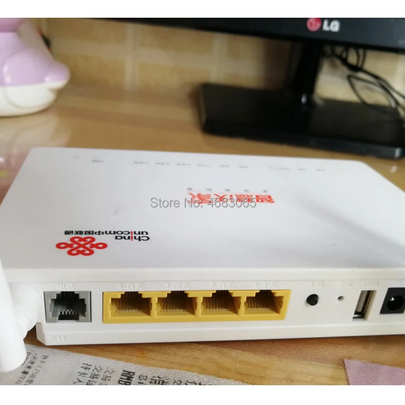 Последний zte GPON ONU zte F677 оптический маршрутизатор 3FE + 1GE + 1Tel + USB + Wifi 100% новая функция, как zte F663N