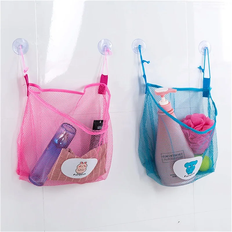 Bath Toy Tidy Bag Organiser Mesh Net Storage Waterproof Pouch Bag Kids YU 