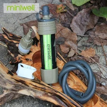 Miniwell новейшая наружная система фильтра для воды аварийное оборудование для выживания питья