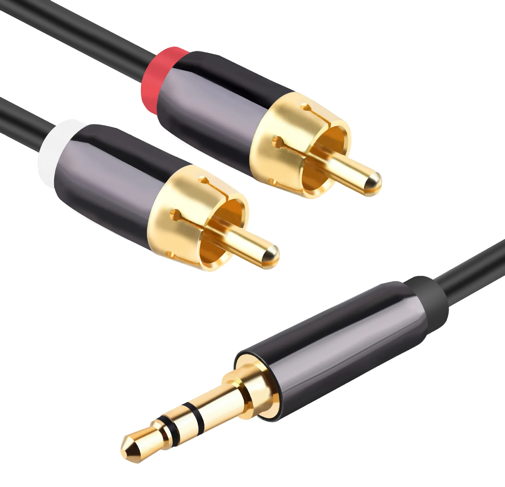 3 5 мм до 2 RCA аудио кабель для Саундбар разъем телефона домашнего кинотеатра