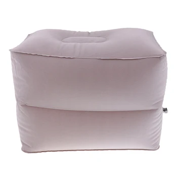 

Inflatable Travel Footrest Pillow Flight/Airplane/Car/Bus/Home/Office Pillow for Kids Adults Foot Pad Foot Mat Leg Rest Relax
