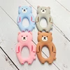 1pcs Silicone Teether Cartoon Animal BPA Free Rodent Teeth Necklace Food Grade Baby Chew Toy 5