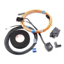 Widok z tyłu kamery dynamiczne wskazówki HighLine 5Q0980556B 5Q0 980 556 B dla MQB MIB 2 PRO Seat Leon 5F SKODA VW Golf MK7