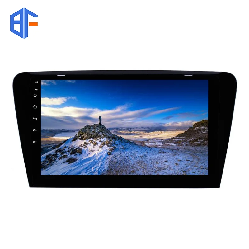 BF Bingfan Автомобильный мультимедийный плеер Android 9 1 для 2015 2016 2017 SKODA Octavia (UV) 10 дюймов