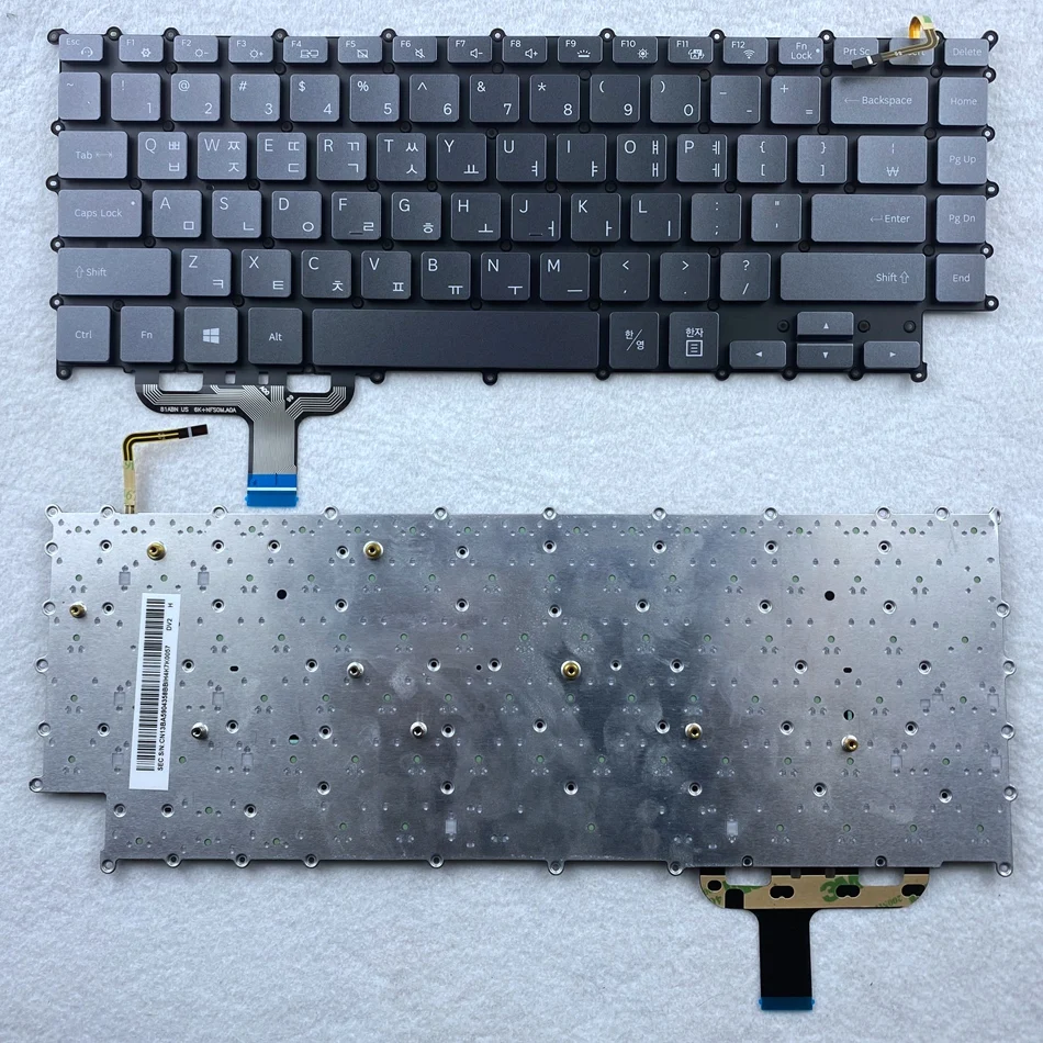 Teclado para Laptop Retroiluminado Coreano para Samsung Vários Modelos - Imagem 3