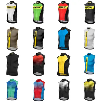 

Cycling Jersey 2019 MAVIC Racing Bike sleeveless shirt mtb Bicycle Cycling Clothing Ropa Ciclismo Summer road bike Clothes D2103