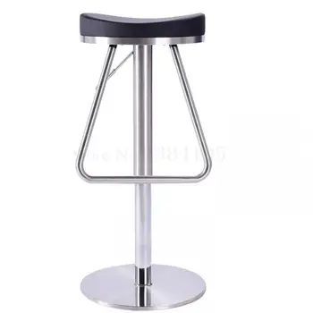 

Stainless steel bar stools high stools home modern bar chair lift bar chair leather swivel chair cashier chair