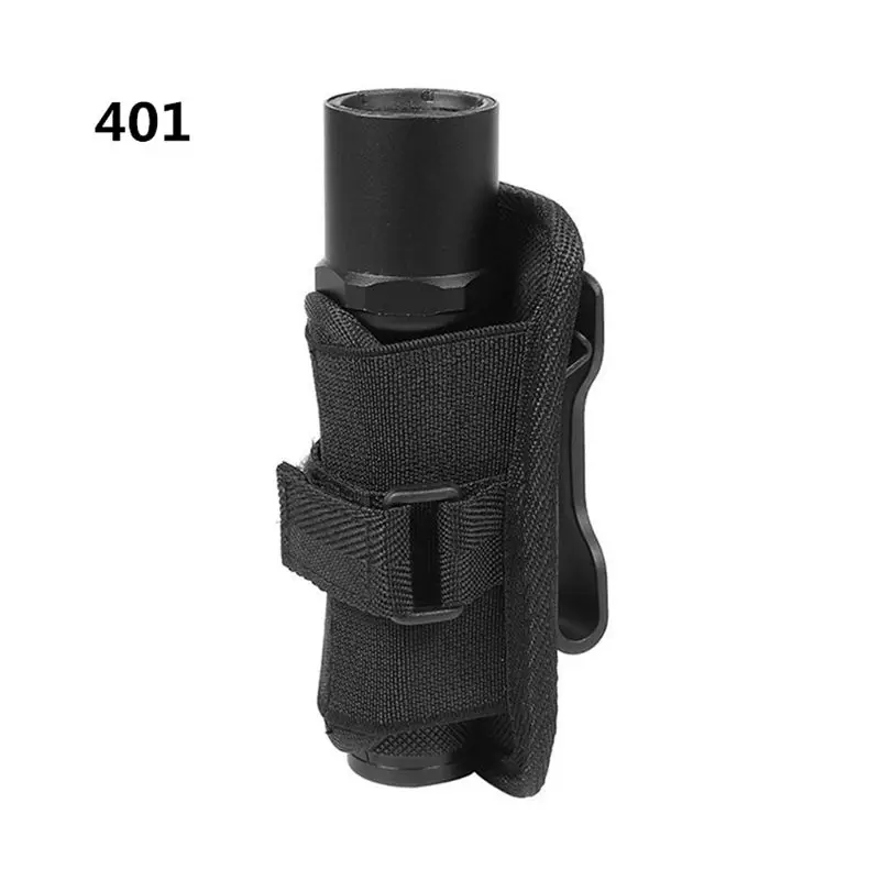 1 PC 360 Degrees Rotatable Flashlight Holster Torch Case for Belt Torch Cover Lighting Accessories