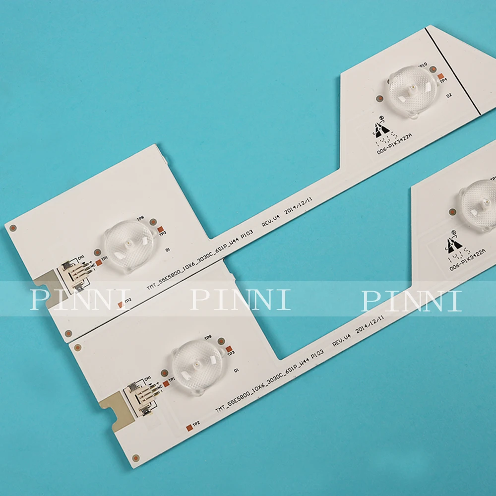 10 шт./лот для 55 дюймовой подсветки телевизора TCL Φ D55A620U|ЖК-экраны и панели