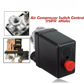 

Air Compressor On Off Switch Button Control Valve 125x80x50mm 110-420V​ Durable