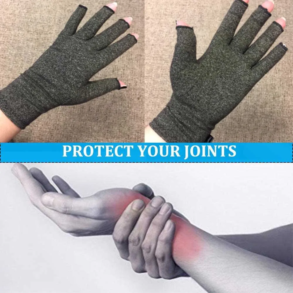 1 Pair Compression Arthritis Gloves Premium Arthritic Joint Pain Relief