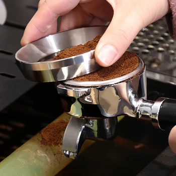 

Kitchen Espresso Dosing Funnel Stainless Steel Coffee Dosing Ring 51/58MM Profilter Coffee Powder Tamper Espresso Barista Tool