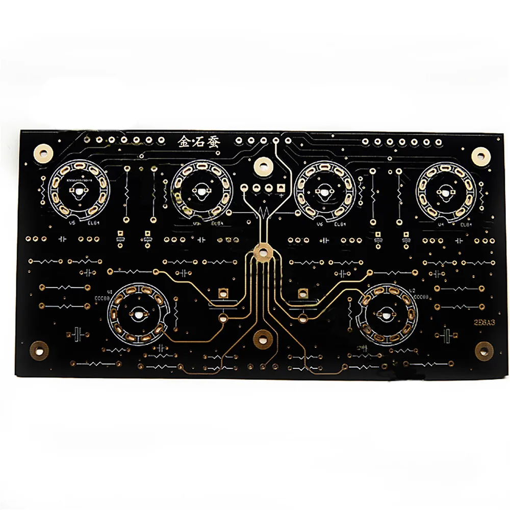 Placa de Amplificador de Potência Super Linear Push-pull Pcb Placa Vazia Acessórios Diy Profissional 6n11 Mais 6p14 - Image 3
