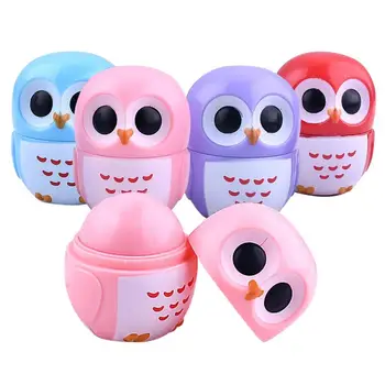 

Owl Moisturizing Lip Balm Lipstick Anti-cracking Sphere Lip Gloss Fruit Embellish Lip Pomade Long Lasting Nourish Protects Lips