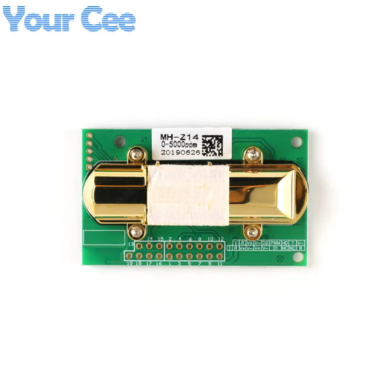 MH-Z14 CO2 сенсор датчик углекислого газа модуль Датчик газа Обнаружение воздуха последовательный порт ШИМ аналоговый выход