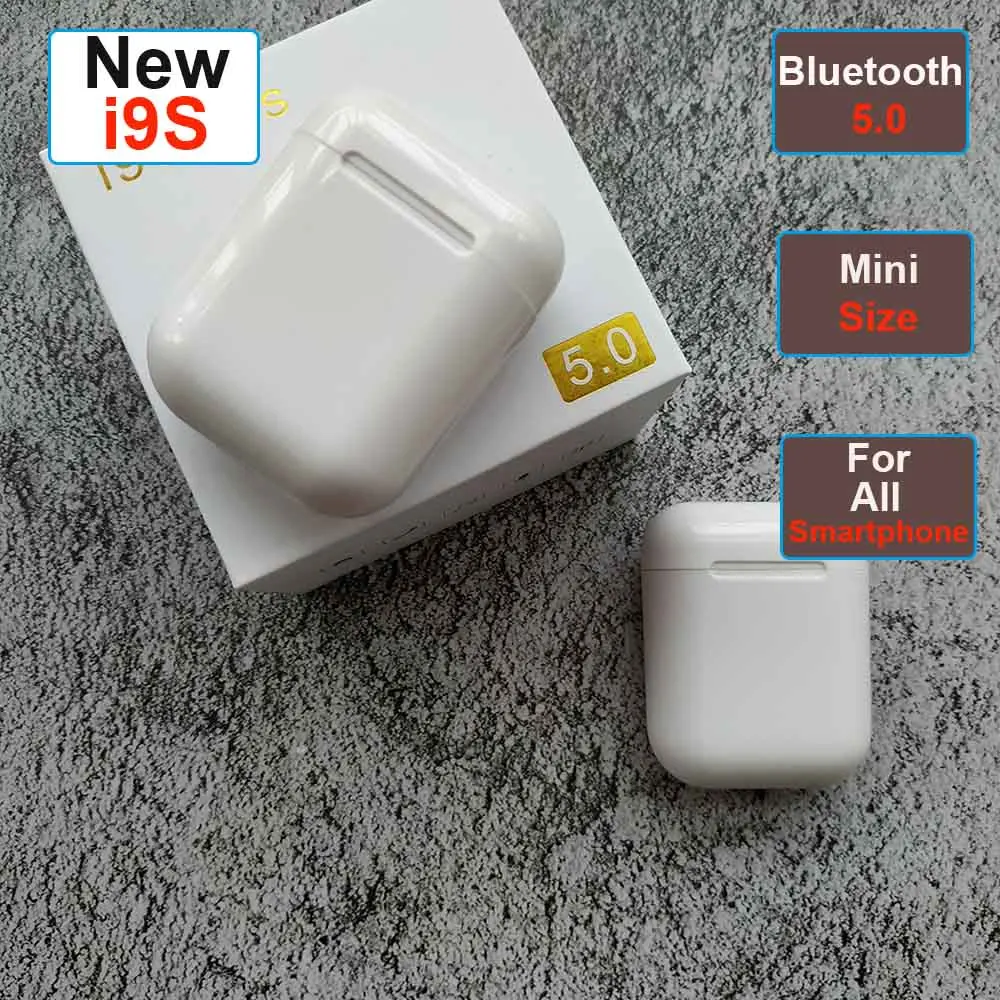 

i9S i7s TWS i10 Mini Bluetooth Earphones Wireless Headphones Stereo Sports Earbuds for apple ear iPhone 7 auricular