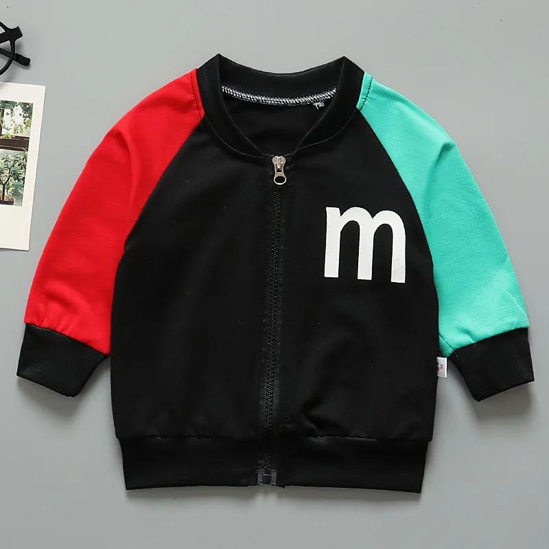 

CYSINCOS Newest Baby Autumn Jacket Long Sleeved Cartoon Clothes Children Coats Zipper Clothing Boys Girls Sportsuit Outerwear