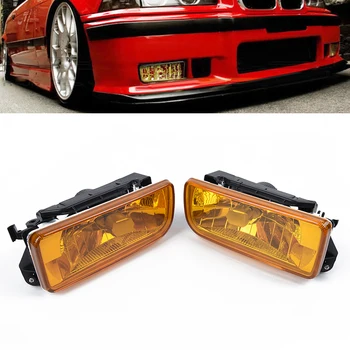 

Lamps Fog Lights Pair 1992-1998 For BMW E36 M3 Chrome Replacement H1 12V 55W Useful Practical High Quality Durable