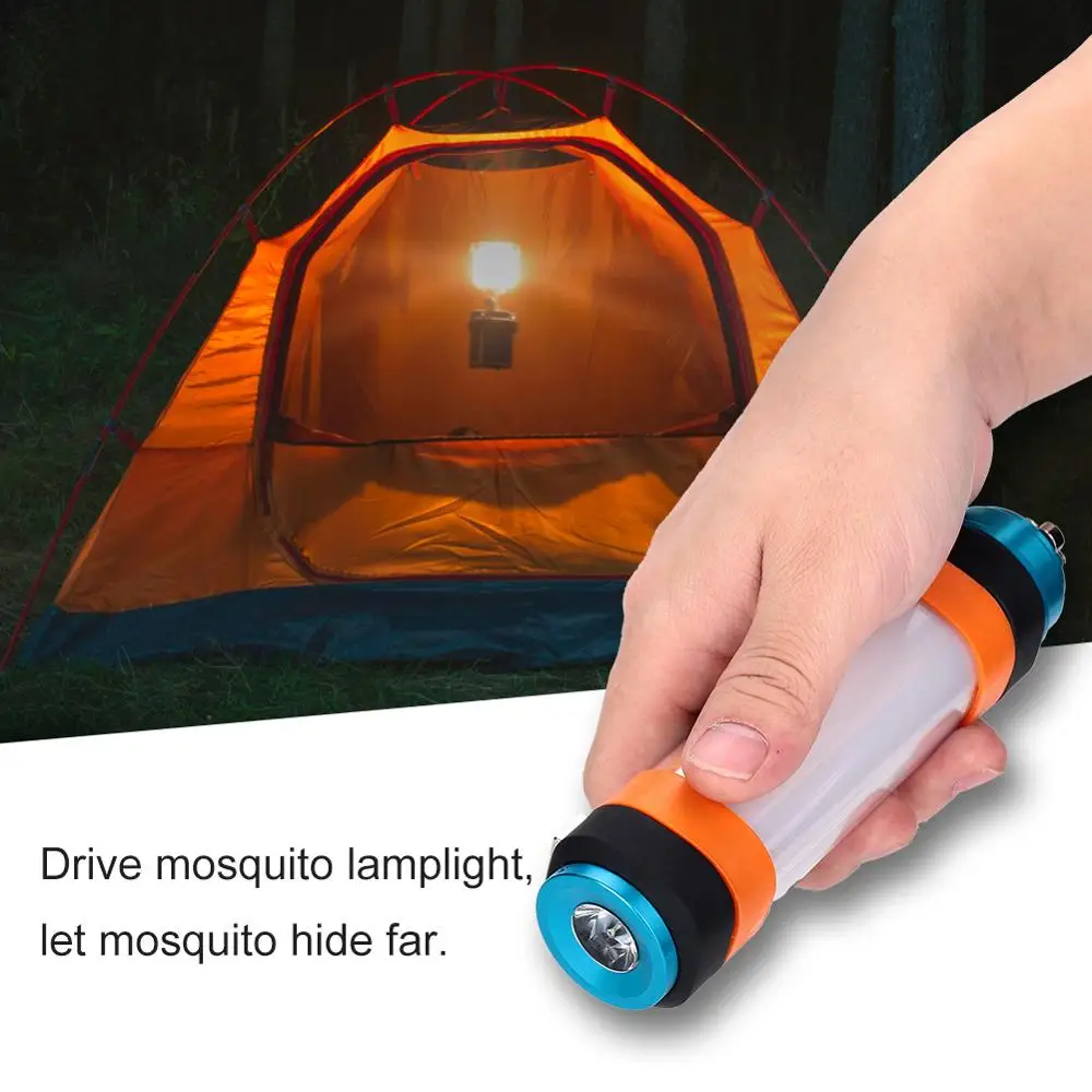 

LED Flashlight IP68 Waterproof Torch Portable Lamp With USB Rechargeable Camping Outdoor Repellent Light With SOS First Aid