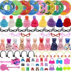 Poupée barbie & BJD, ensemble de 20 pièces, vêtements, chaussures, accessoires de meubles, sacs à main, 11.8 pouces, jouet pour filles, noël 